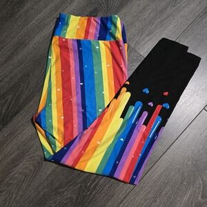 Rainbow paint them